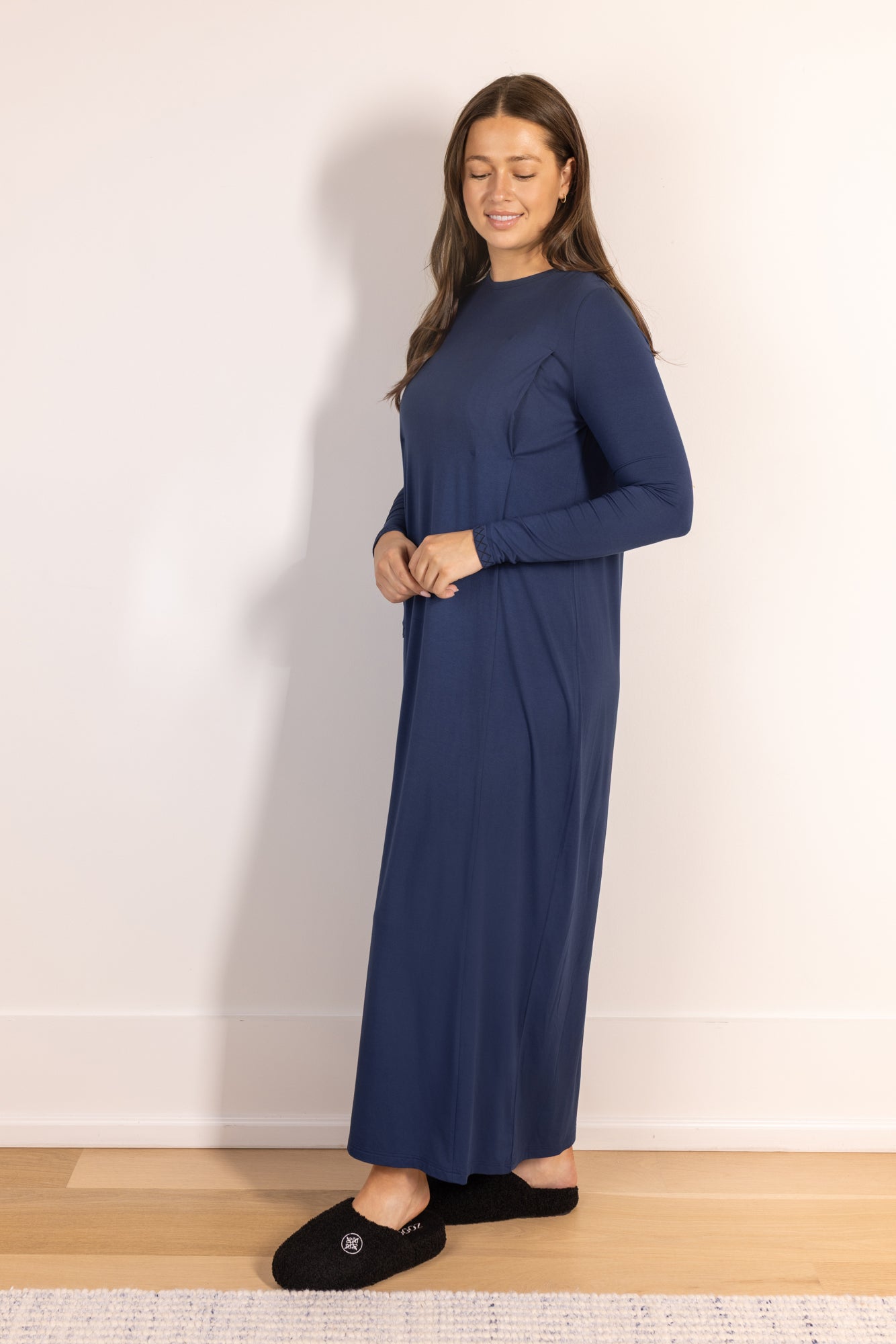 Cloud Split Dress - Blue Moon